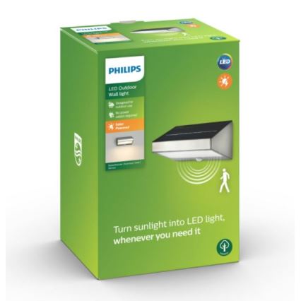 Philips 17811/47/16 - Lampada LED solare con sensore MYGARDEN GREENHOUSE LED/15W IP44