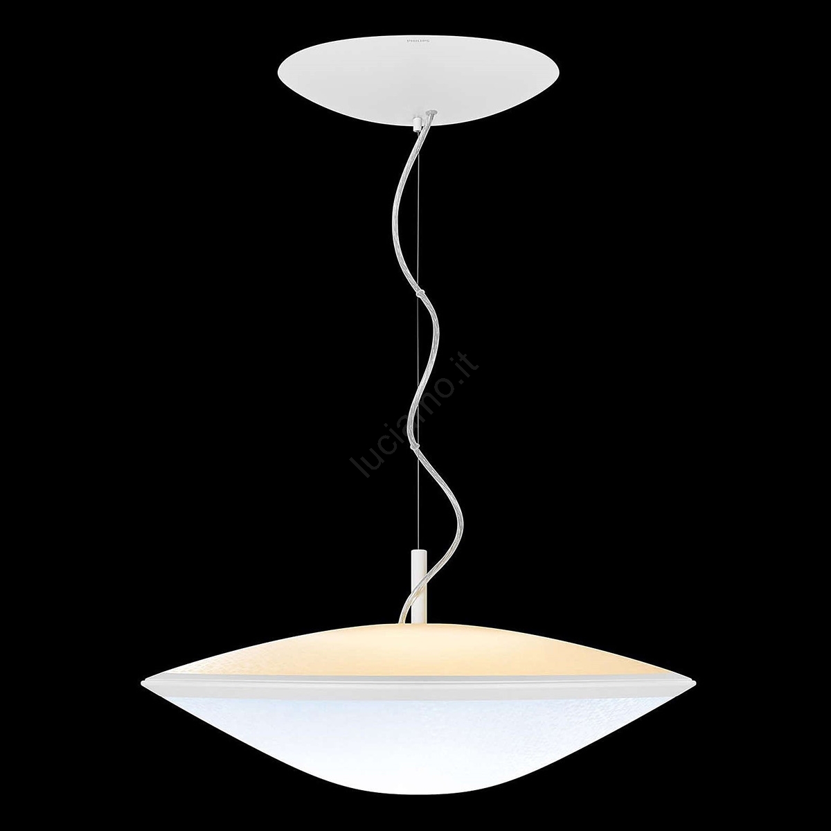 Philips Lampada A Sospensione LED Boletu - Design Rotondo - Diametro 23 Cm - Luce Calda E Moderna Per Soggiorno E Cucina - 2