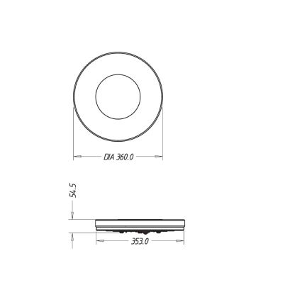 Philips 32070/17/16 - Lampada da bagno MYBATHROOM BEACH 1x2GX13/40W/230V IP44