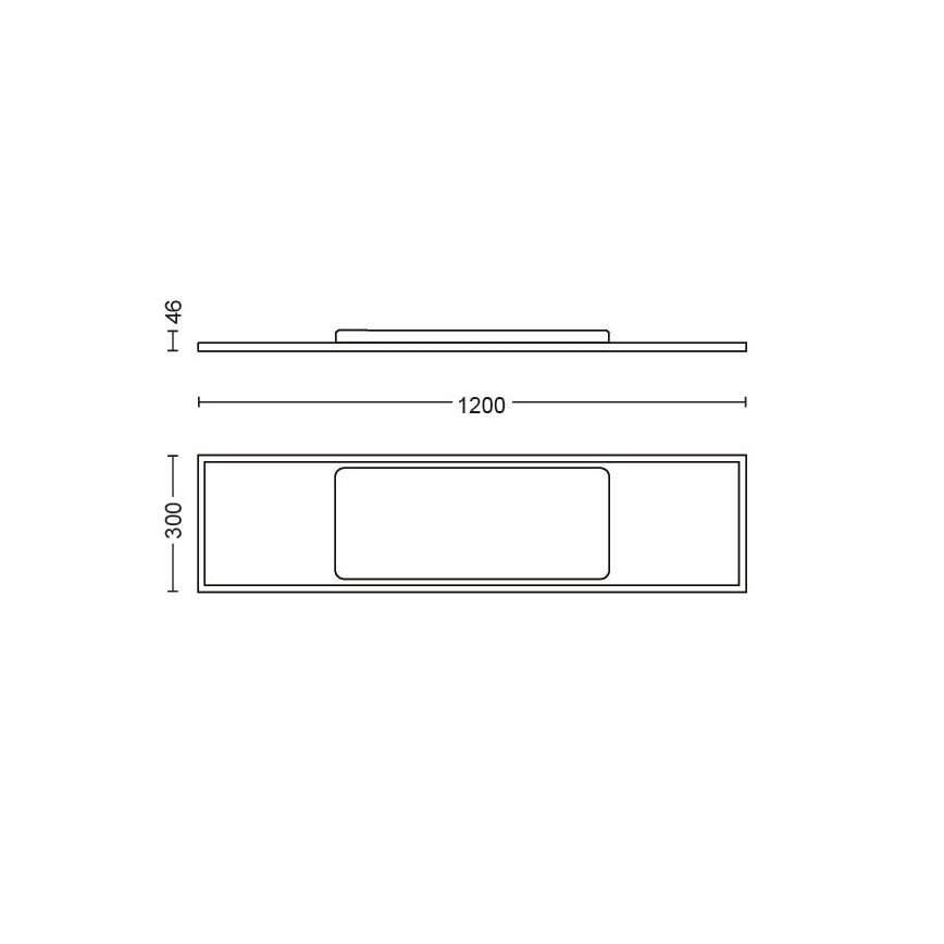 Philips 32163/31/P5 - Pannello LED dimmerabile HUE AURELLE LED/55W/230V