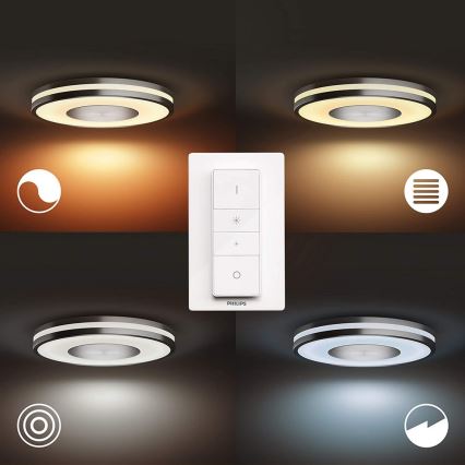 Philips - Plafoniera LED dimmerabile Hue BEING LED/27W/230V + Telecomando