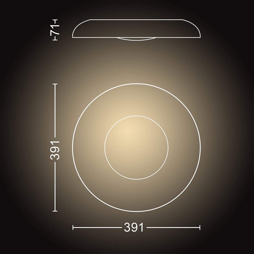 Philips - Lampada dimmerabile LED Hue STILL LED/27W/230V con telecomando