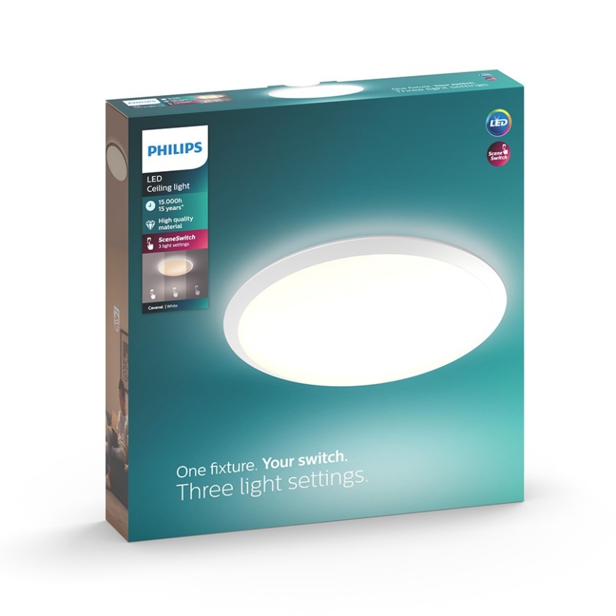 Philips 32809/31/P3 - Plafoniera LED dimmerabile CANAVAL LED/18W/230V