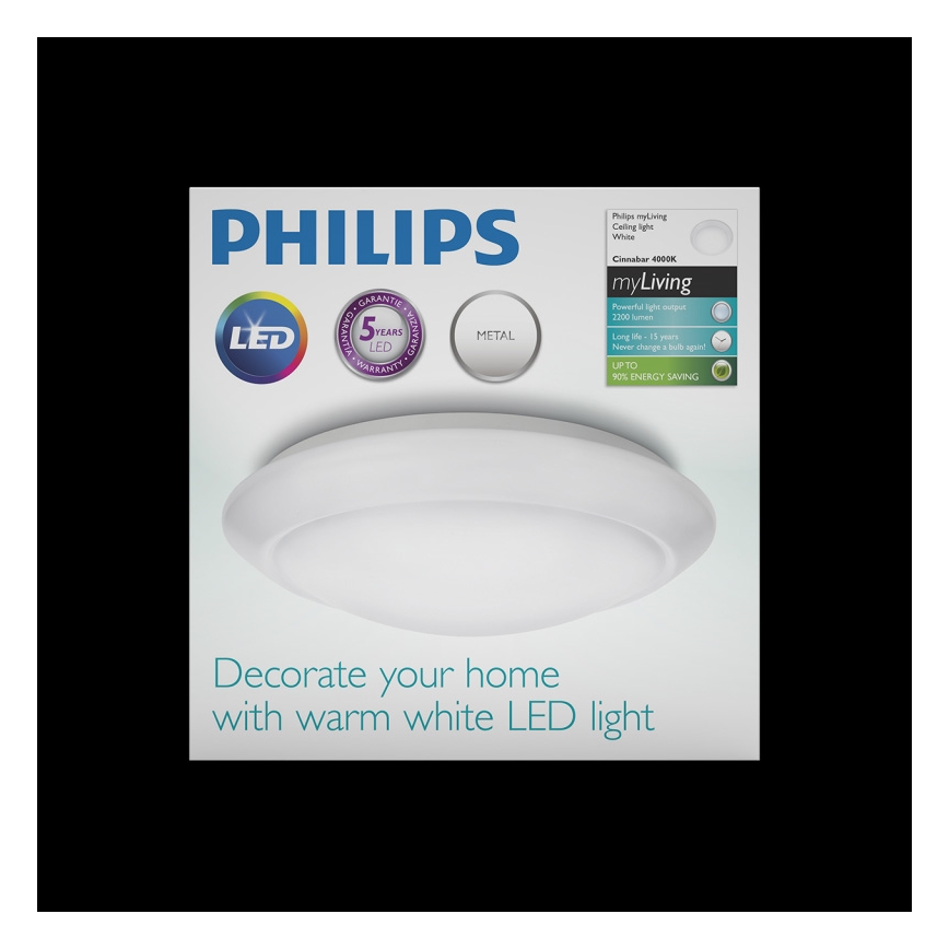 Philips - Lampada da soffitto LED/20W/230V 4000K