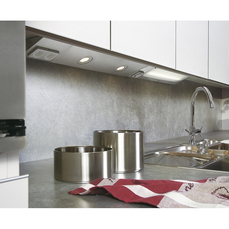 Philips 33466/17/36 - Presa per sottopensile da cucina MYKITCHEN FINESSE 2x230V SCHUKO