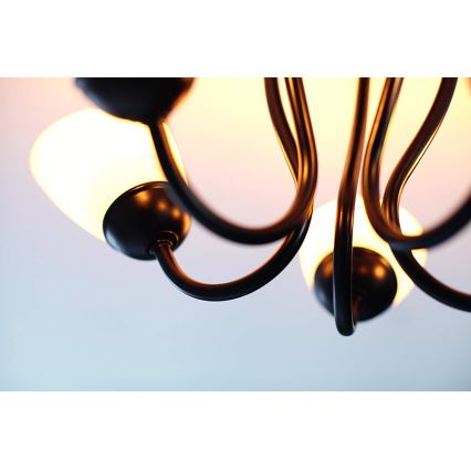 Philips 37035/43/E7 - Lampadario HERALD 5xE14/40W/230V