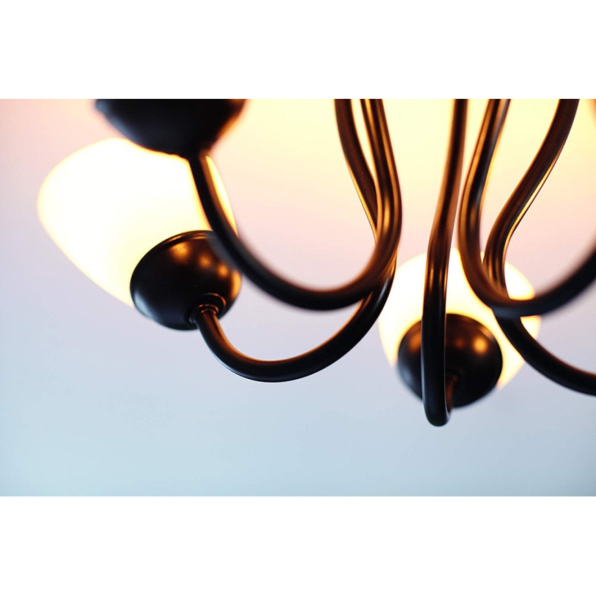 Philips 37035/43/E7 - Lampadario HERALD 5xE14/40W/230V