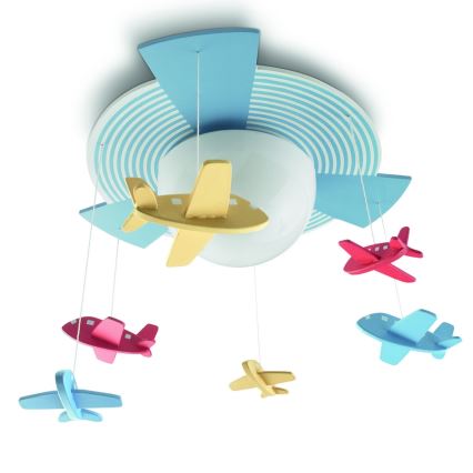 Philips 40153/55/P0 - LED dětský lustr MYKIDSROOM AVIGO 1xE27/11W/230V
