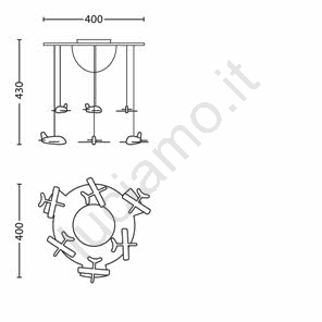 Lampada A Sospensione Philips Lighting Buddy Per Bambini | Design Simpatico A Forma Di Sole | Lampadina A Risparmio Energetico Inclusa - 4