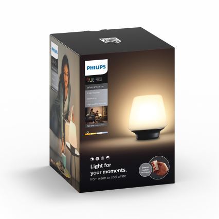 Philips - Lampada LED da tavolo dimmerabile Hue WELLNESS 1xE27/9,5W/230V