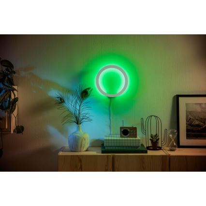 Philips - LED RGBW Applique dimmerabile Hue SANA White e Color Ambiance LED/20W/230V