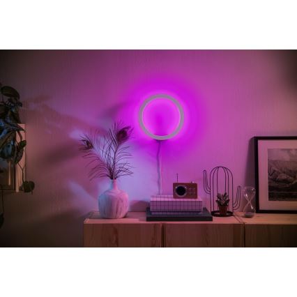 Philips - LED RGBW Applique dimmerabile Hue SANA White e Color Ambiance LED/20W/230V