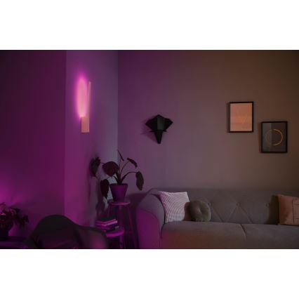 Philips - LED RGBW Applique dimmerabile Hue LIANE White And Color Ambiance 1xLED/12W/230V