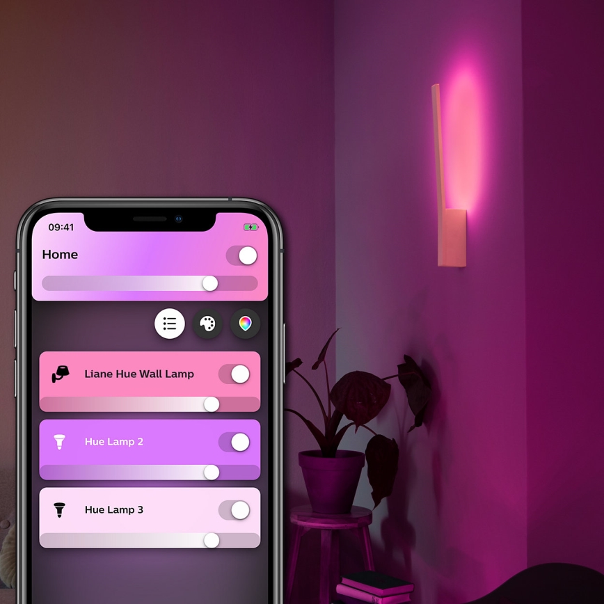 Philips 40902/31/P9 - Applique a LED HUE LIANE 1xLED/12W/230V
