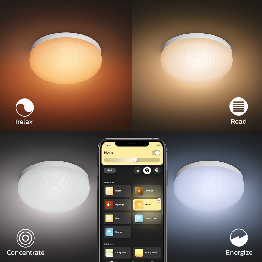 Philips 40905/31/P9 - Plafoniera LED HUE FLOURISH LED/32W/230V