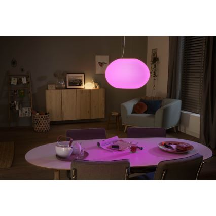 Philips - LED RGBW Lampadario dimmerabile a sospensione con filo Hue FLOURISH LED/39W/230V