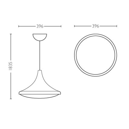 Philips - Lampadario 1xE27/60W/230V