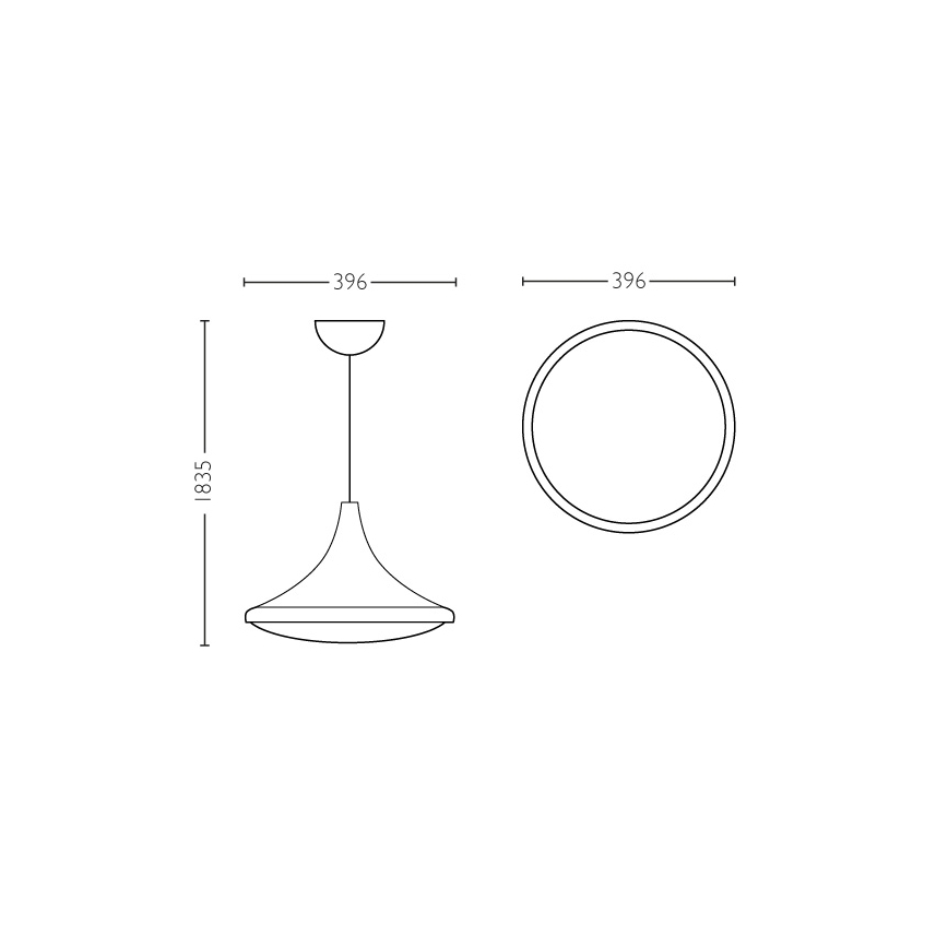 Philips - Lampadario 1xE27/60W/230V