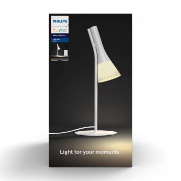 Philips - Lampada da tavolo LED Hue EXPLORE 1xE14/6W/230V