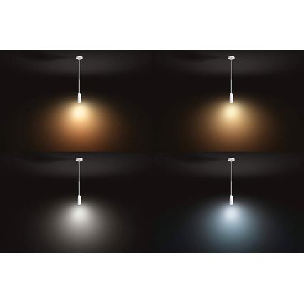 Philips - Lampadario a sospensione LED dimmerabile Hue DEVOTE 1xE27/9,5W/230V