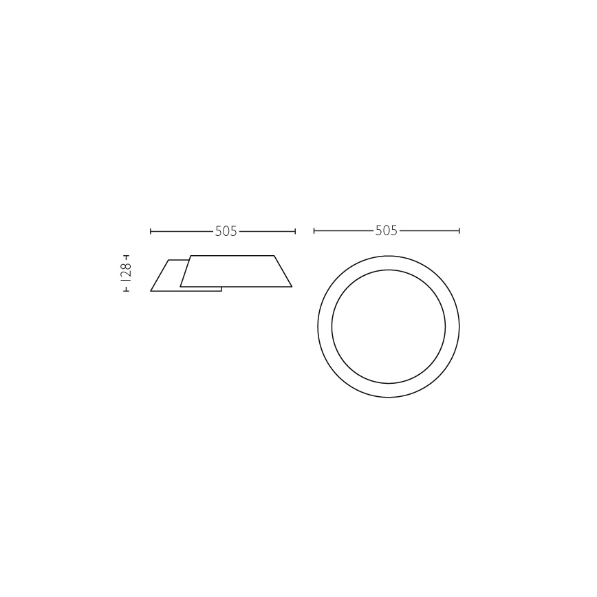 Philips 49020/31/P1 - Plafoniera LED INSTYLE NONAGON 1xLED/10W/230V