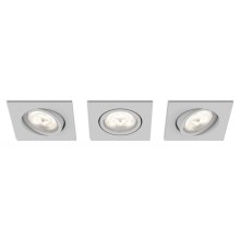 Philips 50123/87/P0 - PACCO 3x Lampadine LED dimmerabili CASEMENT LED/4,5W/230V