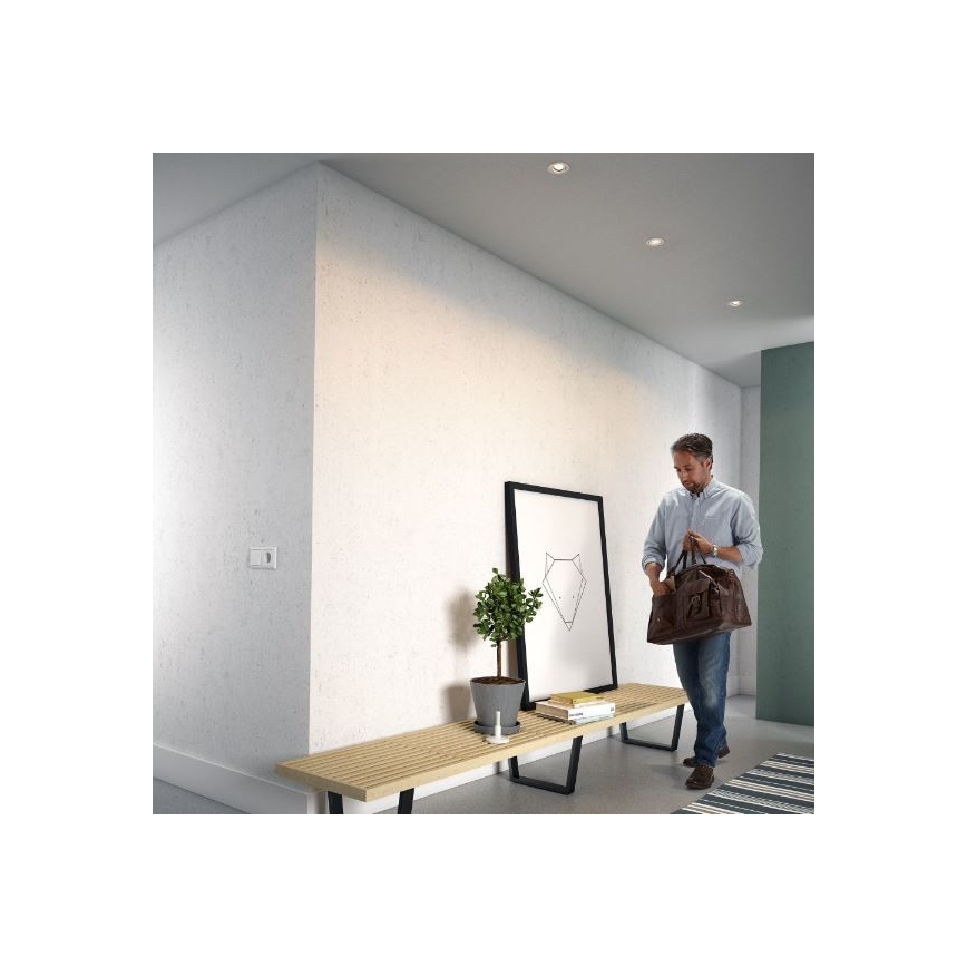 Philips - SET 3x LED luce da Incasso 1xGU10/4,6W/230V