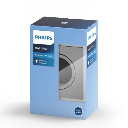 Philips 50191/87/PN - Lampada da incasso MYLIVING ENNEPER 1xGU10/5,5W/230V