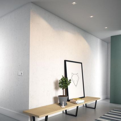 Philips - Set di 3 faretti da incasso 1xGU10/5,5W/230V