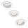 Philips 50393/31/PN - Set da 3 faretti da incasso DONEGAL 1xGU10/5,5W/230V