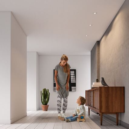 Philips 50393/31/PN - Set da 3 faretti da incasso DONEGAL 1xGU10/5,5W/230V