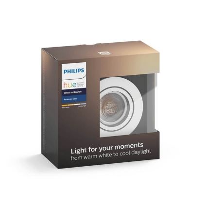 Philips 50411/31/P7 - Lampada LED dimmerabile da incasso HUE MILLISKIN 1xGU10/5,5W
