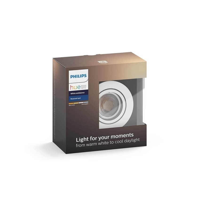 Philips 50411/31/P7 - Lampada LED dimmerabile da incasso HUE MILLISKIN 1xGU10/5,5W