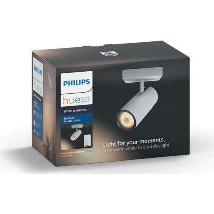 Philips - Faretto LED dimmerabile Hue BURATTO 1xGU10/5,5W