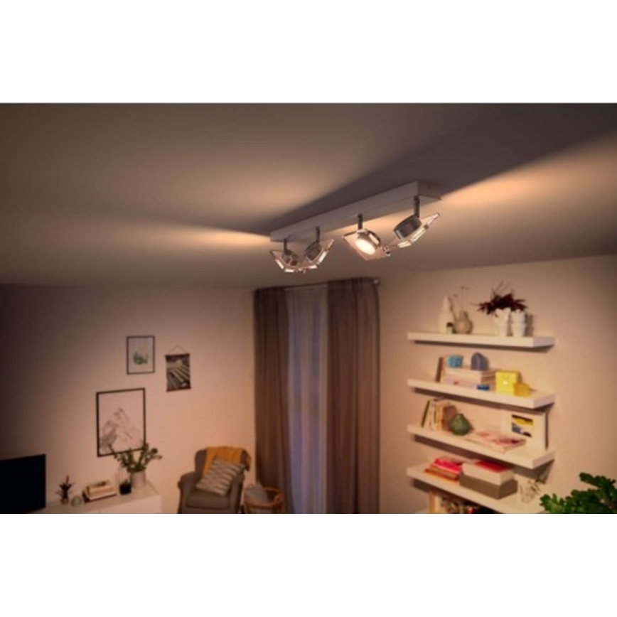 Philips 50484/17/PO - Luce Spot a LED GOLYGON 4xLED/4,5W/230V