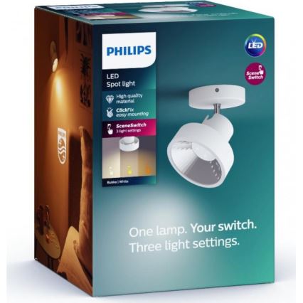 Philips 50601/31/P0 - Luce Spot a LED BUKKO LED/4,5W/230V