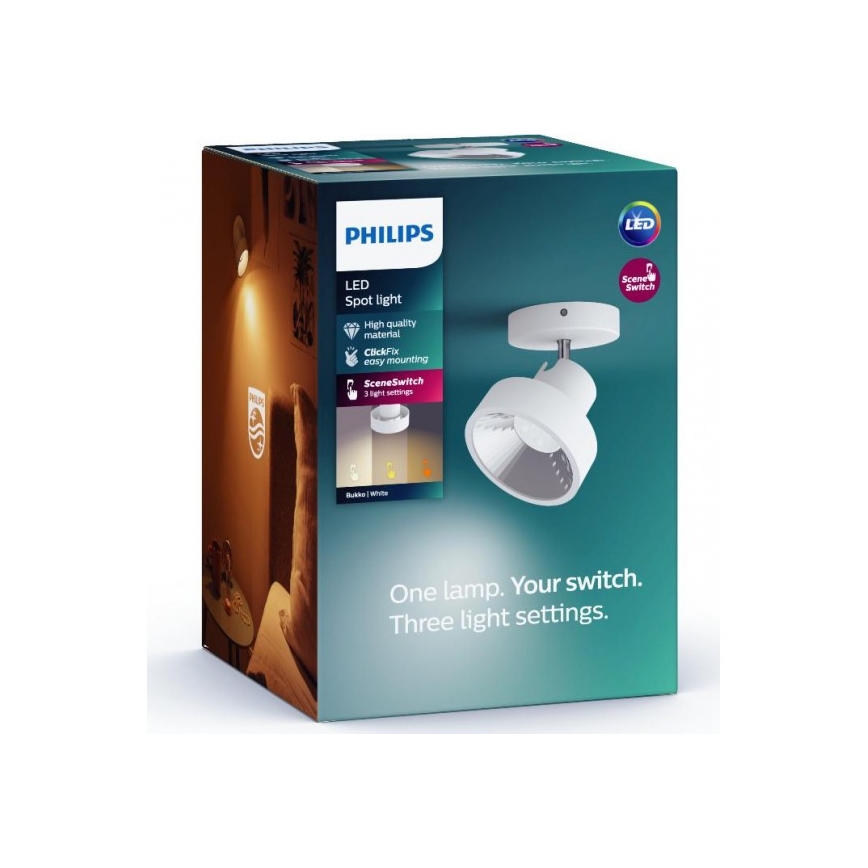 Philips 50601/31/P0 - Luce Spot a LED BUKKO LED/4,5W/230V