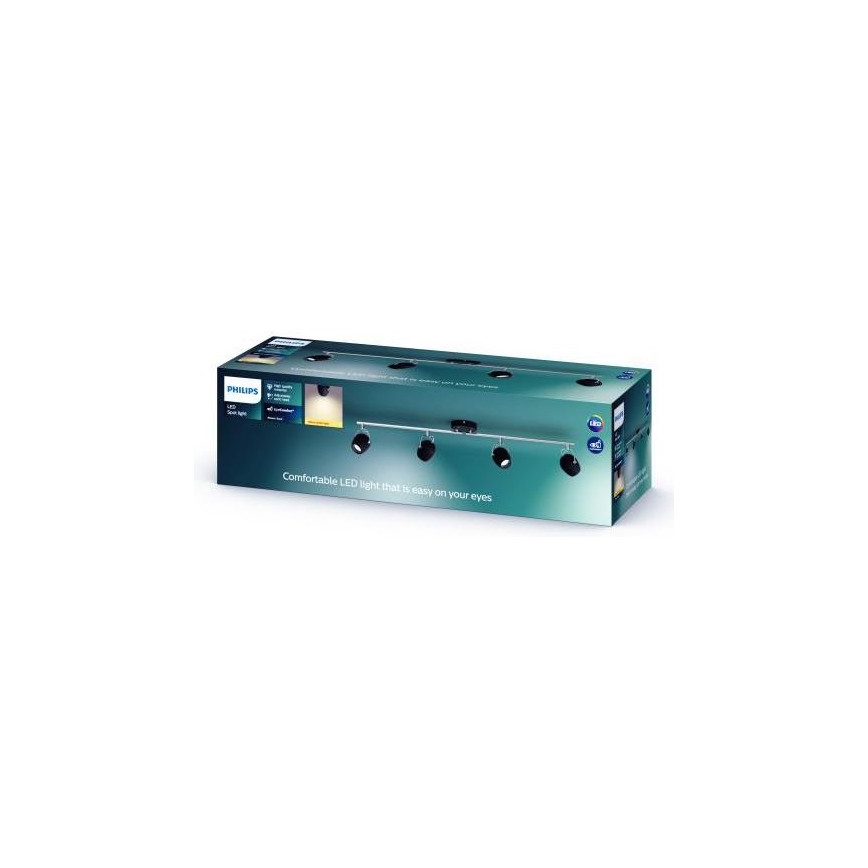Philips 50614/30/P0 - Faretto LED RIVANO 4xLED/4,3W/230V