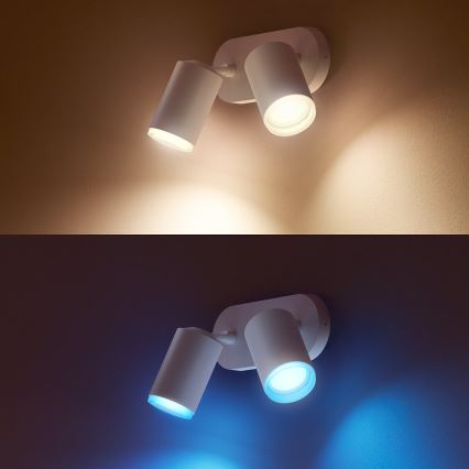 Philips 50632/31/P7 - Luce Spot a LED HUE FUGATO 2xGU10/5,7W/230V