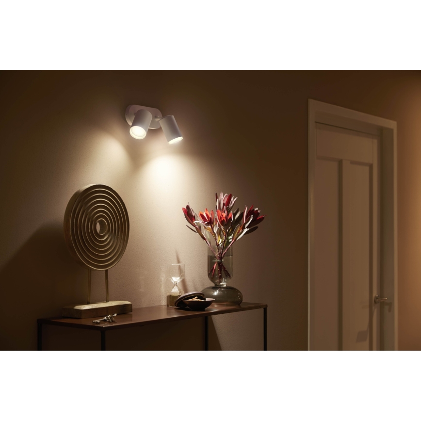 Philips 50632/31/P7 - Luce Spot a LED HUE FUGATO 2xGU10/5,7W/230V