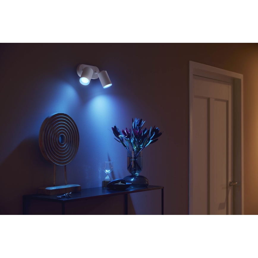Philips 50632/31/P7 - Luce Spot a LED HUE FUGATO 2xGU10/5,7W/230V