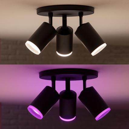 Philips 50633/30/P7 - Luce Spot a LED HUE FUGATO 3xGU10/5,7W/230V