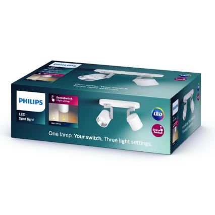 Philips - Luce Spot a LED dimmerabile 2xLED/4.5W/230V