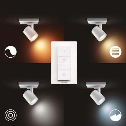 Philips - Lampada dimmerabile LED Hue RUNNER 1xGU10/5W/230V + telecomando