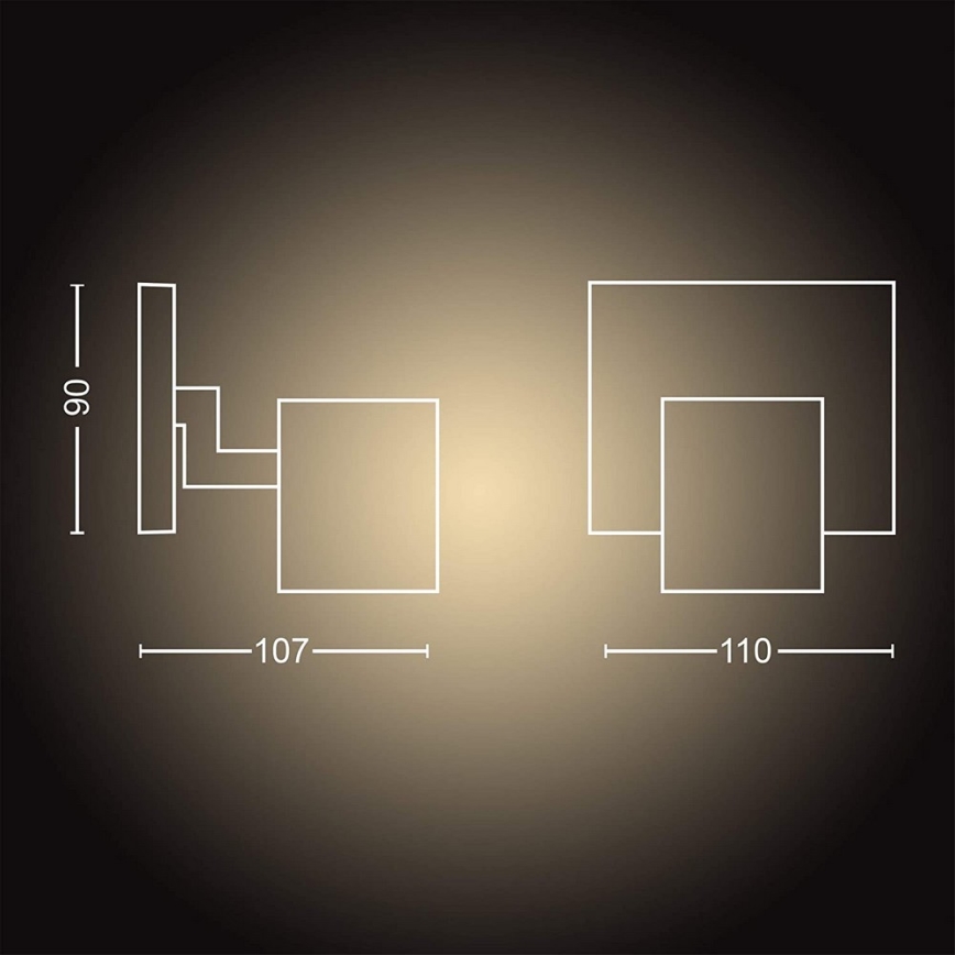Philips - Lampada dimmerabile LED Hue RUNNER 1xGU10/5W/230V + telecomando