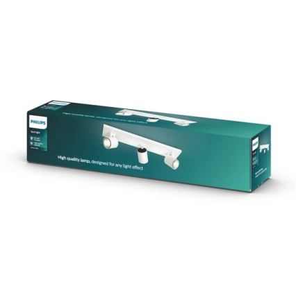 Philips - Faretto RUNNER 3xGU10/20W/230V