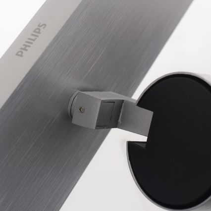 Philips - Faretto in cromo opaco 3xGU10/20W/230V