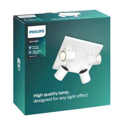 Philips - Faretto 4xGU10/20W/230V