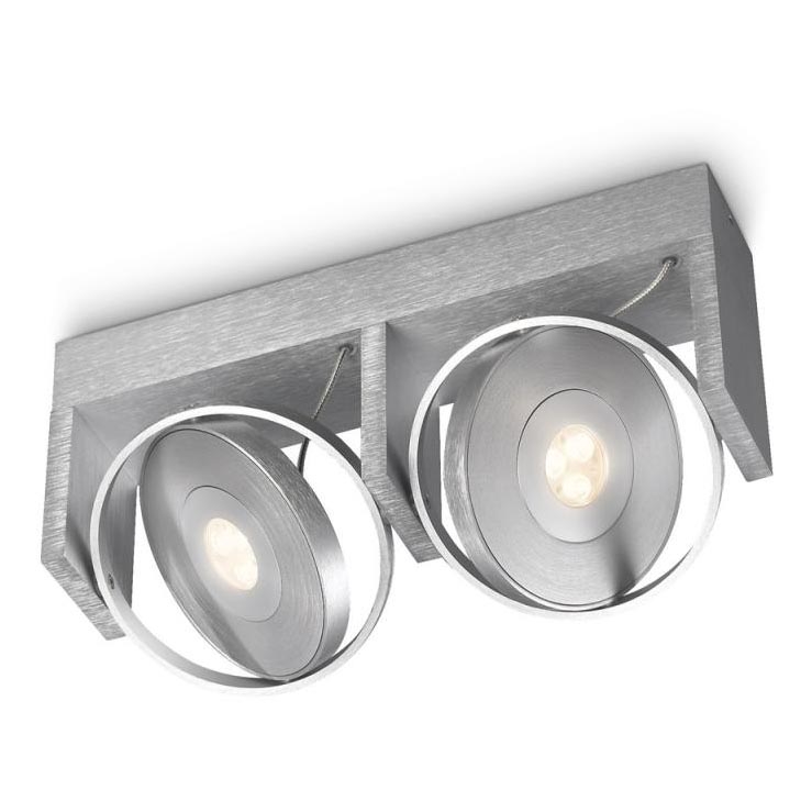 Philips 53152/48/16 - Faretto LED PARTICON 2xLED/7,5W