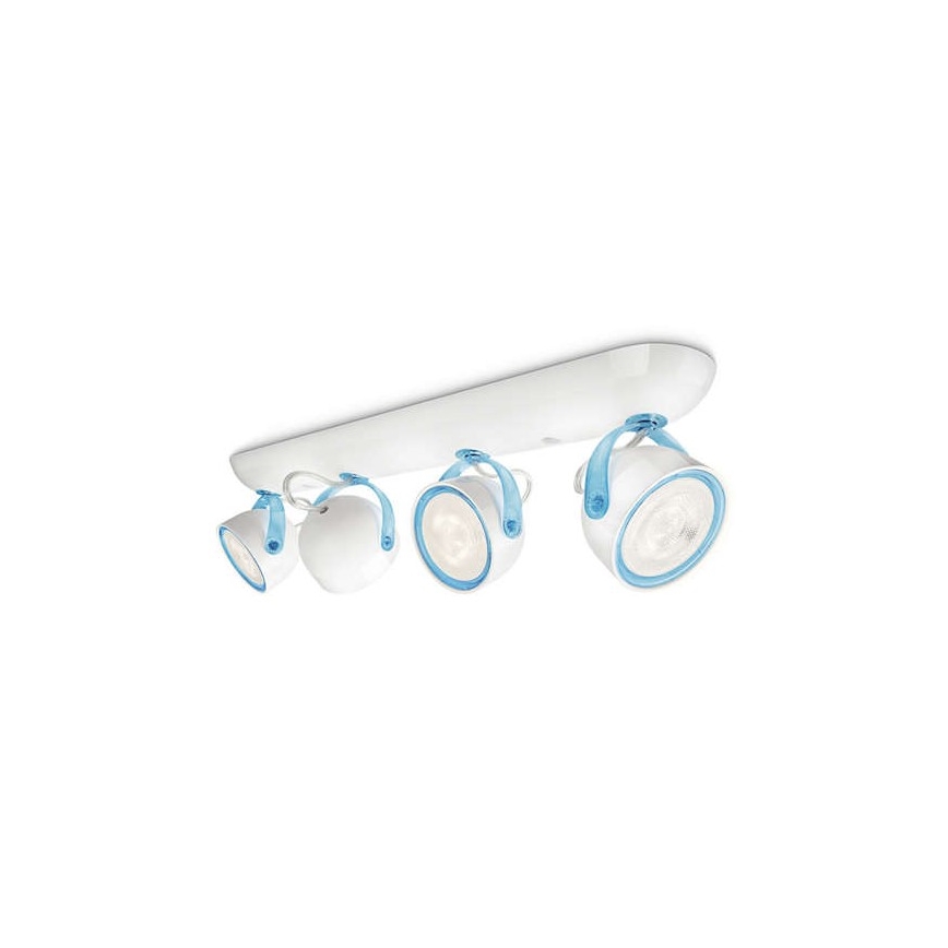 Philips 53234/35/16 - Luce Spot a LED MYLIVING DYNA 4xLED/3W/230V